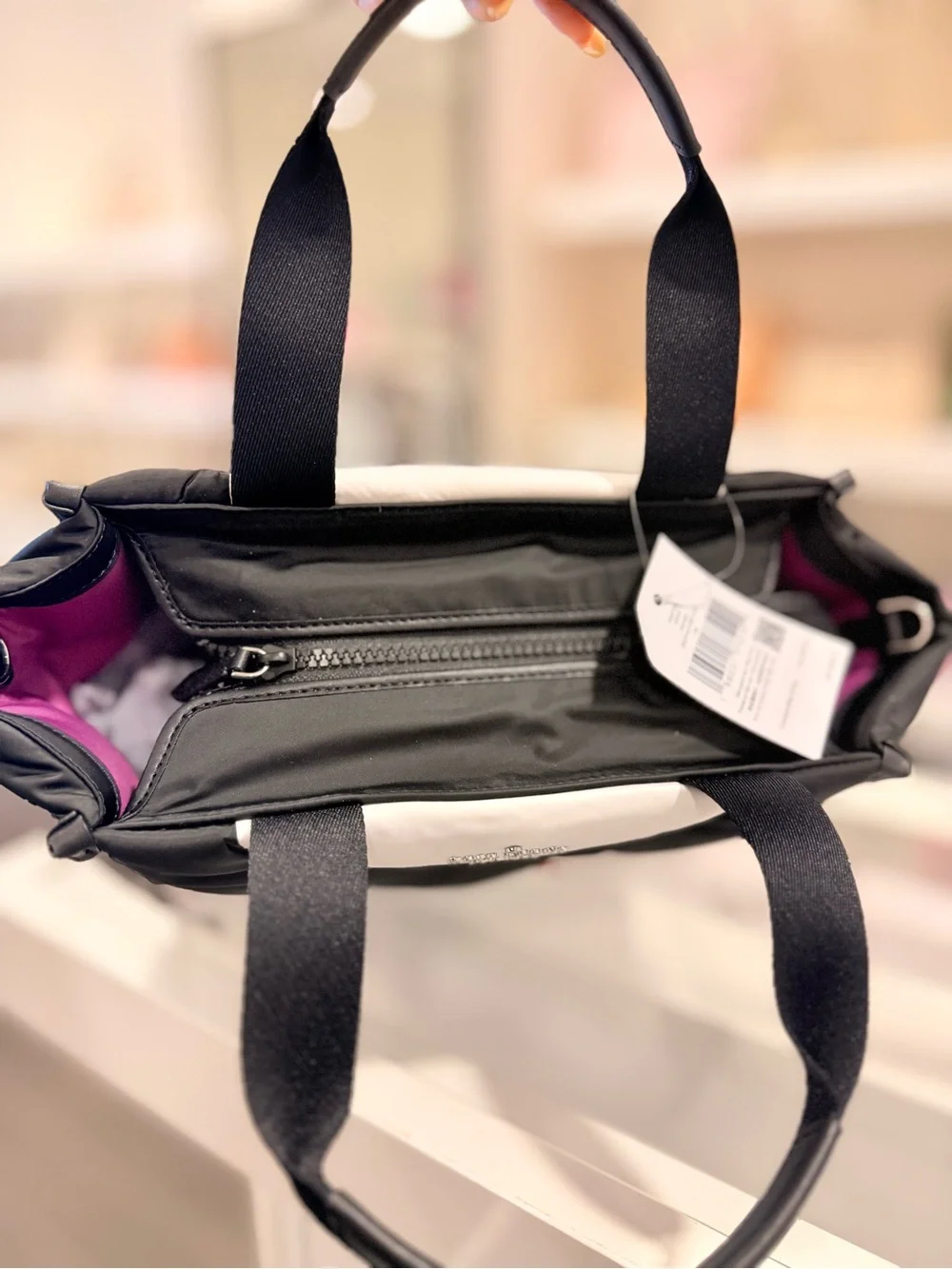 NWT Kate spade Kip Monsters Small Tote Bag- black multi